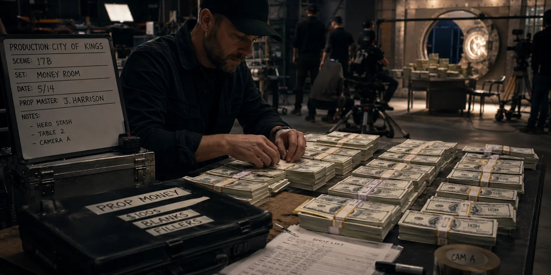 How Prop Masters Source Realistic Prop Money for Film & TV Productions