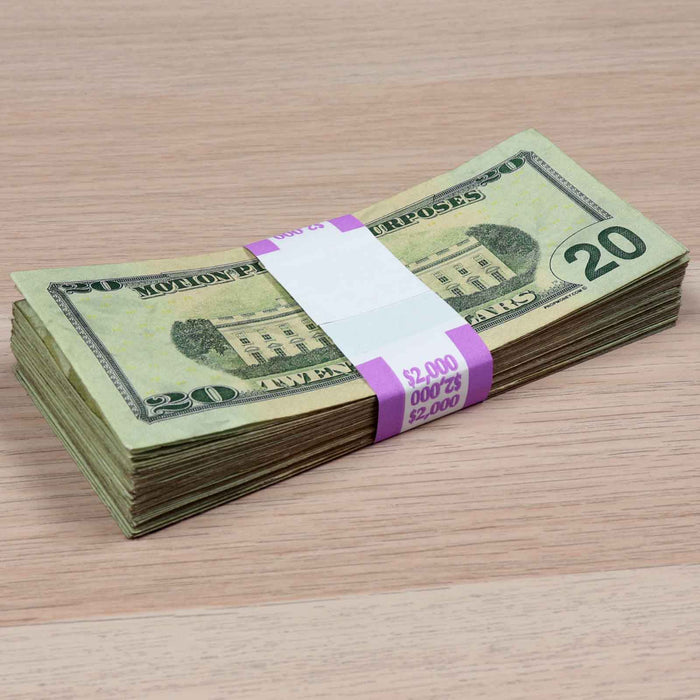 $7,000 ✔️RealAged™ New Series Stack & Band Pack | Full Print - Prop Money Inc.