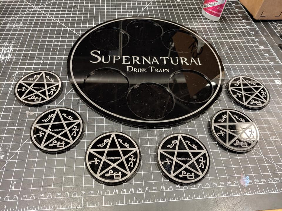 Supernatual Drink Trap Coaster Set - Prop Money Inc.
