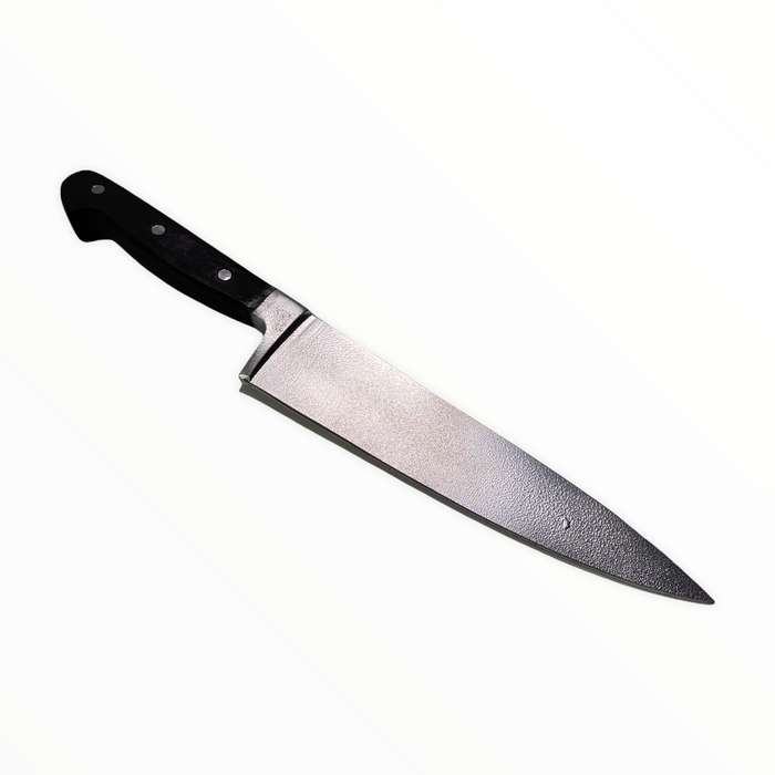Plastic 13 Inch Chef’s Knife Silver Blade and Black Handle - Prop Money Inc.