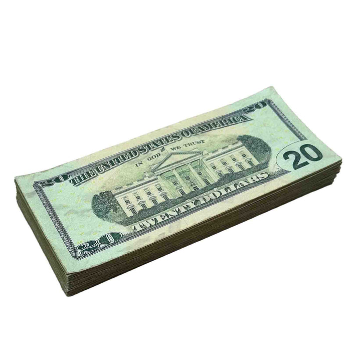 $20 Close-Up ✔️RealAged™ New Series Bills – Realistic Hero Prop Money - Prop Money Inc.