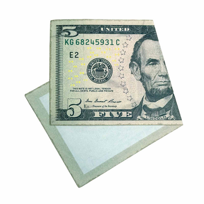 $5 Close-Up ✔️RealAged™ New Series Bills – Realistic Hero Prop Money - Prop Money Inc.