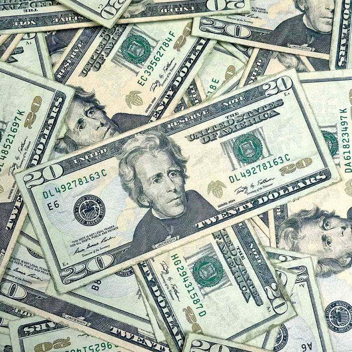 $20 Close-Up ✔️RealAged™ New Series Bills – Realistic Hero Prop Money - Prop Money Inc.