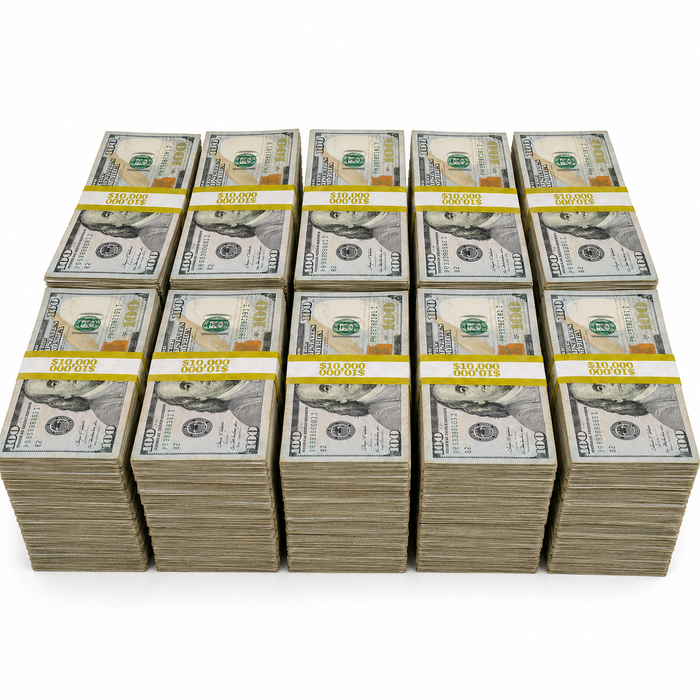 $1,000,000 RealAged® Full Print New Series Stacks