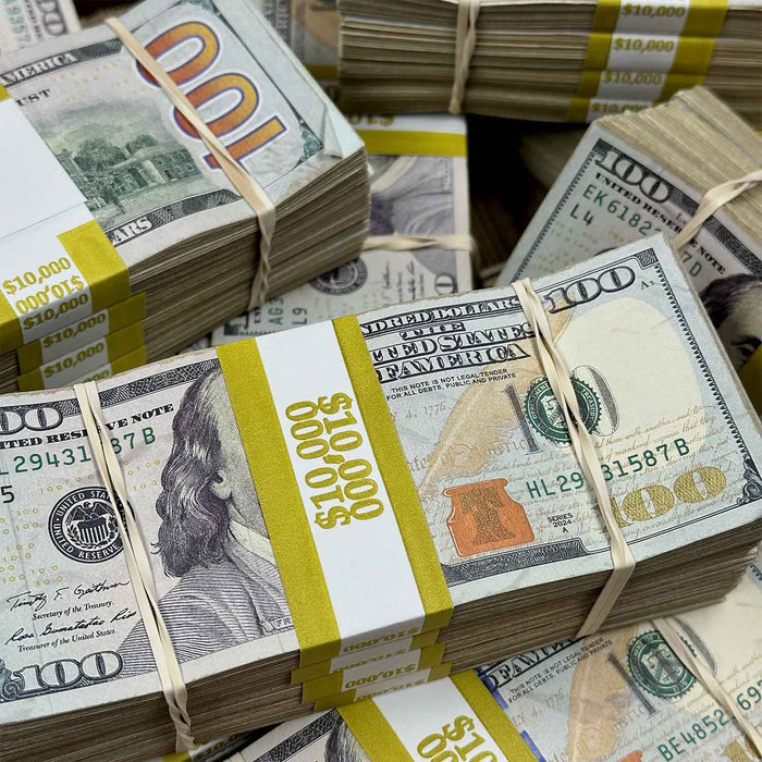 $40,000 ✔️RealAged™ Perfectly Imperfect Aged Prop Money Bundle - Prop Money Inc.