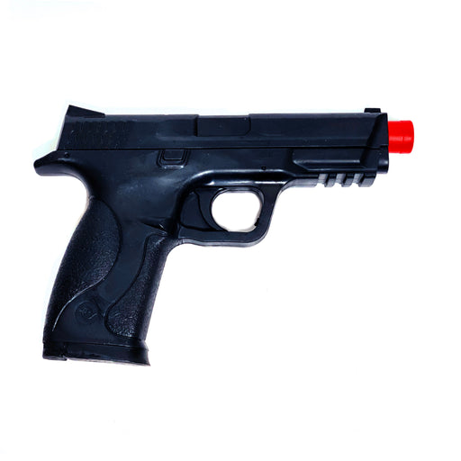 Hard Poly Police S&W MP40 Black Pistol Prop - Prop Money Inc.