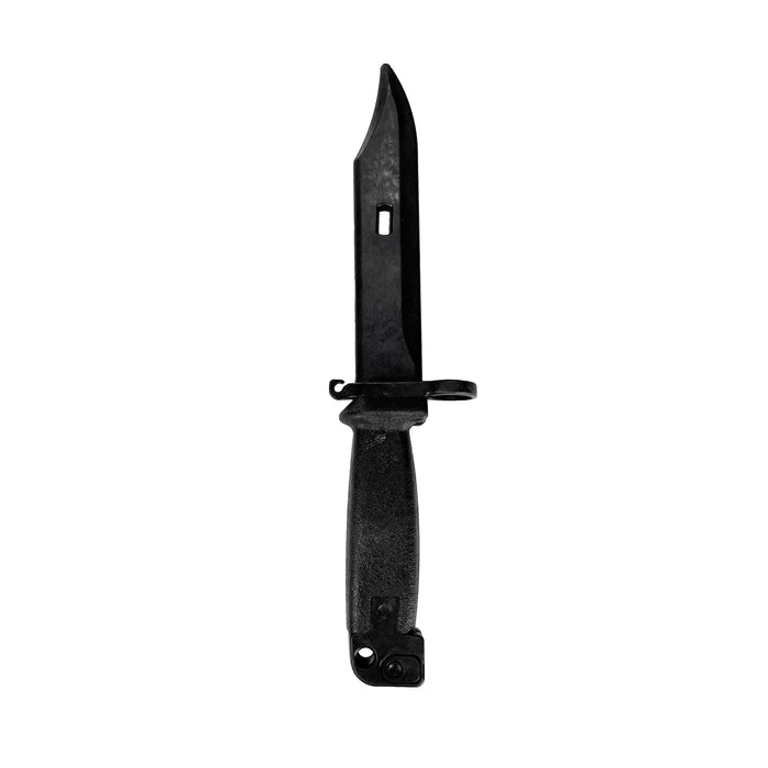 Smith & Wesson Style Bayonet Poly Training Knife with 6 Inch Turkish Clip Point Blade Prop - Prop Money Inc.