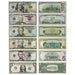 New Series prop money assortment with mixed denominations